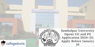 Sambalpur University Opens UG and PG Application 2024-25; Apply Before January 10